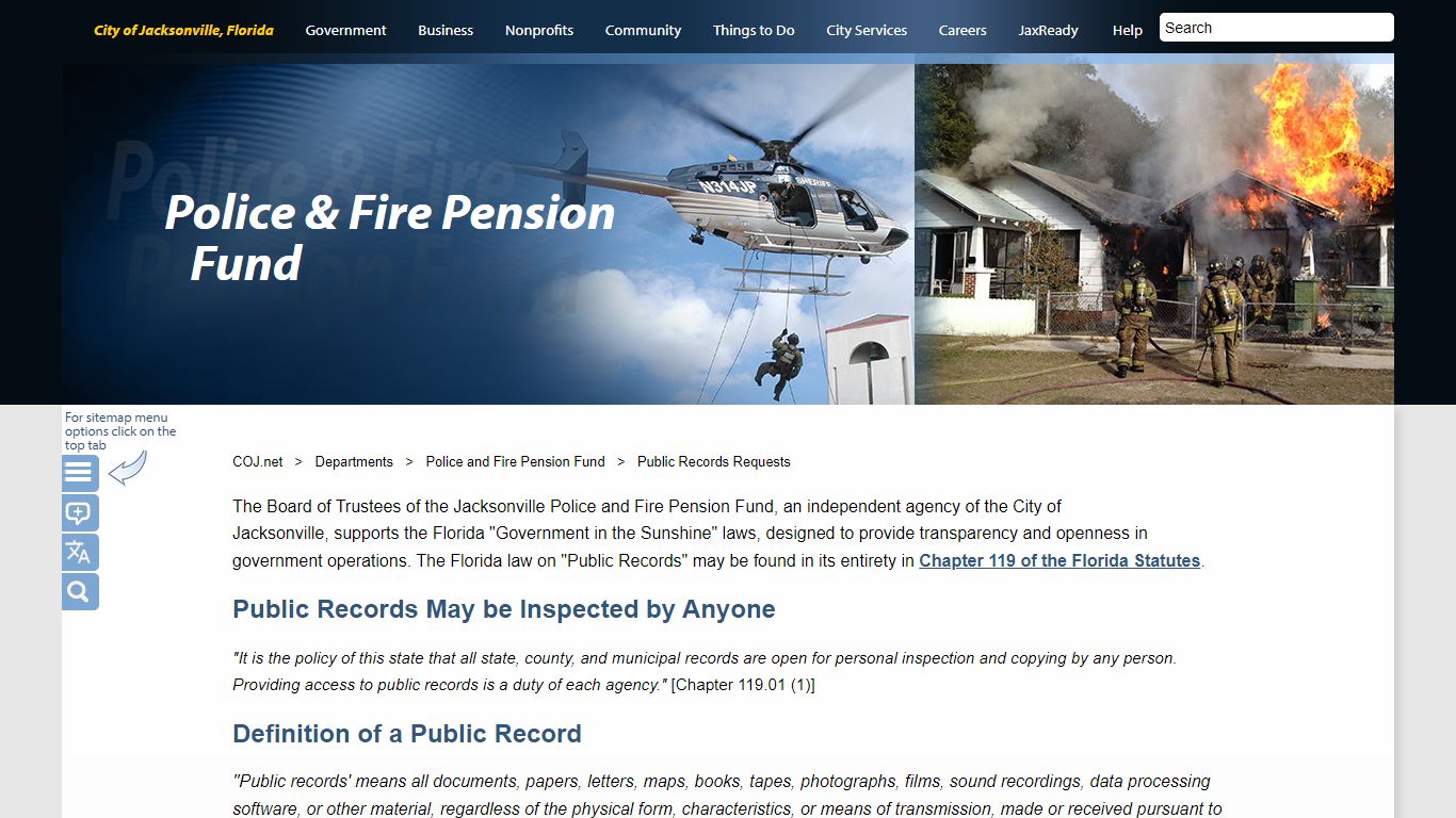 COJ.net - Public Records Requests